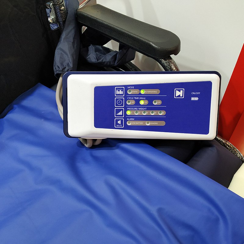 Cojín de asiento médico para cuidados domiciliarios con bomba digital